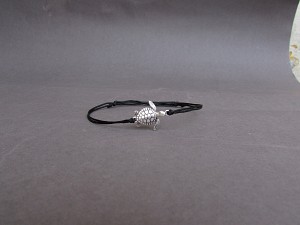 Sea Turtle Mens Bracelet, Silver Turtle Charm, Leather Bracelet For Men, Gift for him, Bestfriend Bracelet, mens jewelry, Adjustable