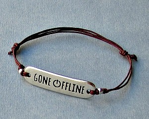 Ανδρικό μακραμέ βραχιόλι