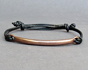 Unisex βραχιόλι με μπάρα