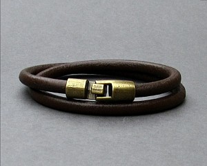 unisex boho δερμάτινο βραχιόλι