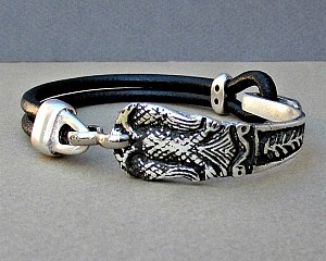 Βραχιόλι unisex με πιρούνι