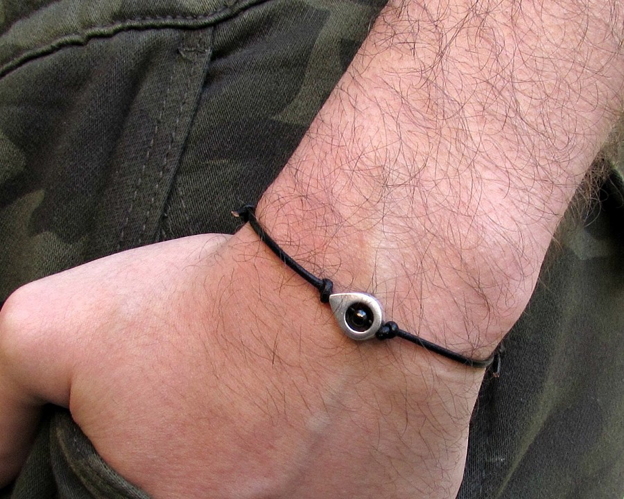 Ναυτικό Βραχιόλι Ανδρικό Δερμάτινο