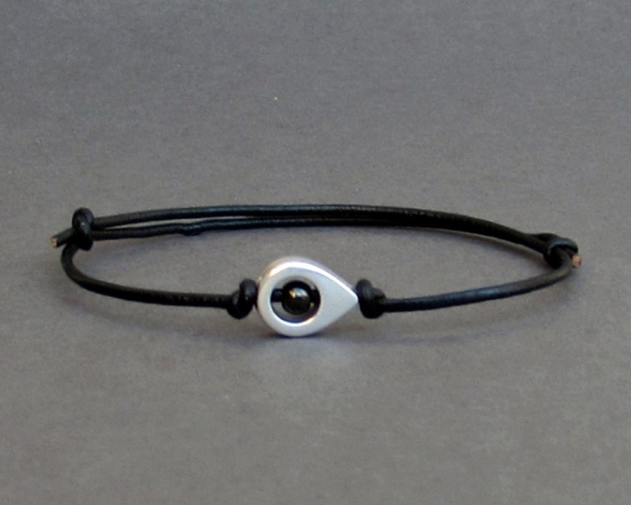 Ναυτικό Βραχιόλι Ανδρικό Δερμάτινο